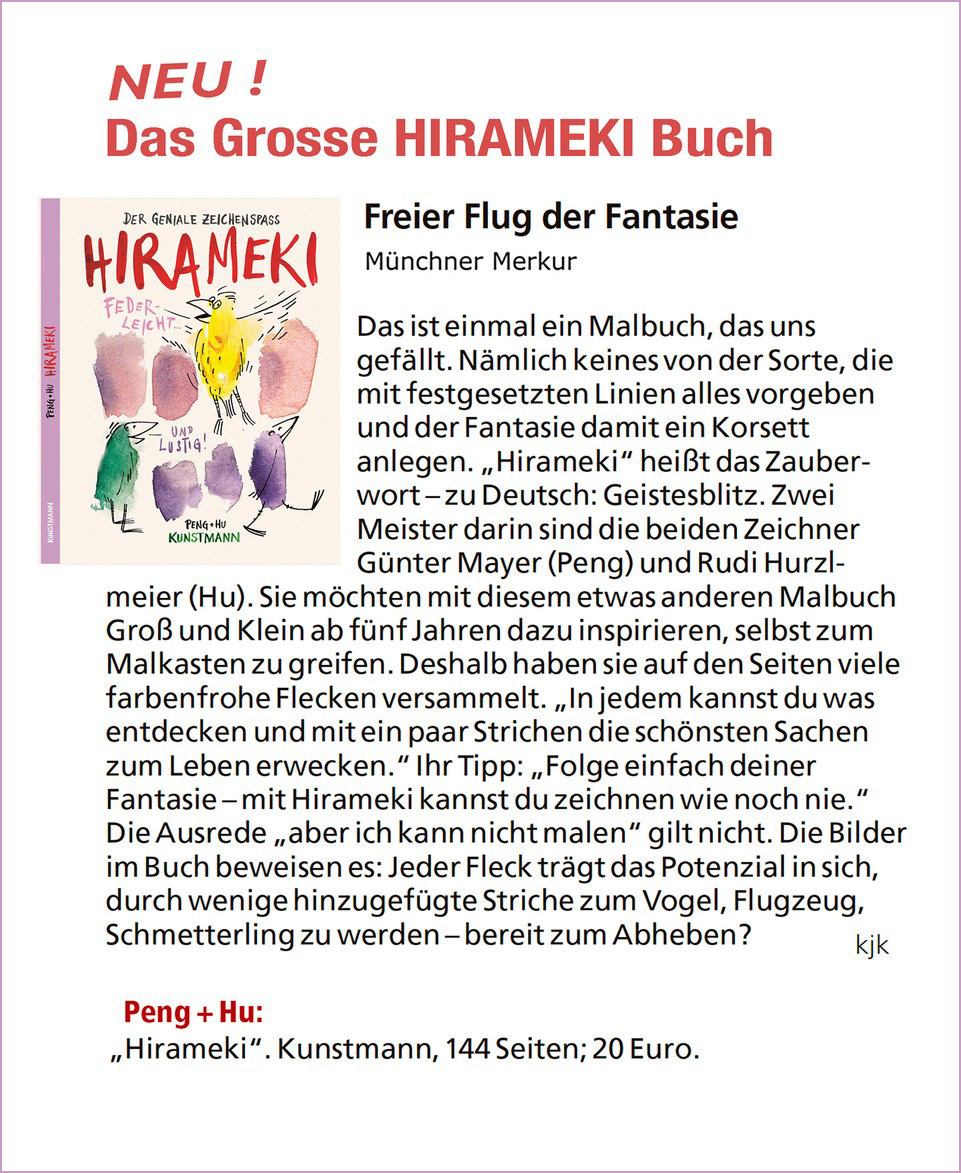 Hirameki Freier Flug der Fantasie
